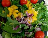 A picture of step 5 of My Sweet Chilli Marinated whole Chicken with Salad.
