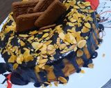 Foto langkah ke 6 dari resep Marmer Cake Nangka siram Saus Coklat.