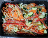 Foto del paso 1 de la receta: Pollo asado y arroz con verduras