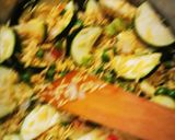 Görög cukkinis kritharaki recept fázis 1 fotója