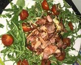 A picture of step 5 of Avocado salad with seeds.