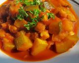 Une image de l'étape 5 de Courgettes à la Marocaine.