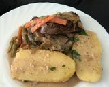 Foto del paso 10 de la receta: Lomo al disco con crema