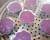 Foto langkah ke 6 dari resep Bolu Kukus Ubi Ungu.