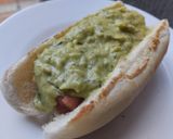 Foto del paso 12 de la receta: Perrito caliente🌭con aguacate🥑🧀y salsa tártara🥯