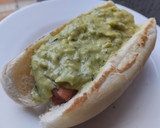 Foto del paso 12 de la receta: Perrito caliente🌭con aguacate🥑🧀y salsa tártara🥯