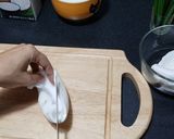 A picture of step 3 of Banana in Coconut Jelly (Woon Kluay Buat Chee).