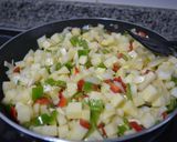 Foto del paso 1 de la receta: Tortilla de patatas con piperrada