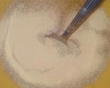 A picture of step 1 of Stuffed doughnuts.