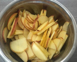 Foto del paso 1 de la receta: Manzanas rápidas para la once