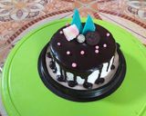 Foto langkah ke 6 dari resep Tart Brownies Kukus 1 Telur.