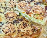 Une image de l'étape 7 de 💚 Quiche aux légumes et fromage de chèvre (végétarien).
