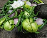 Foto langkah ke 2 dari resep Sambal Cabe Ijo Padang.