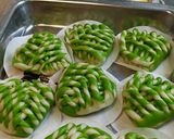 Foto langkah ke 7 dari resep Bakpao Pandan Isi Coklat.