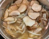 A picture of step 3 of Jerusalem artichoke pottage.