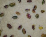A picture of step 6 of Basbousa.