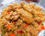 Foto del paso 2 de la receta: 99. Arroz largo con pollo al toque de achiote