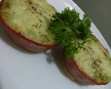A picture of step 7 of Ham Cups with Filling.