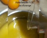 Une image de l'étape 1 de La mousse à l'orange.