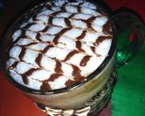 A picture of step 5 of Choco whipped coffee.