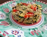 Foto del passaggio 10 della ricetta Cous Cous con Verdure profumato al Ginger