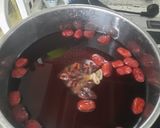 Hình bước làm 1 của món Nước la hán rong chân vịt