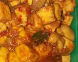 Foto langkah ke 4 dari resep Ayam tahu kecap pedas.