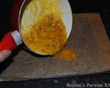 Persian honey-saffron walnuts brittle(سوهان عسلی گردویی) recipe step 6 photo