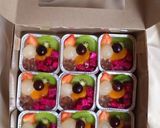 Foto langkah ke 4 dari resep Puding Buah.