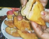 A picture of step 5 of Dry Coconut Gujiya.