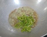 A picture of step 4 of Makhana Masala Curry.