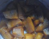 A picture of step 3 of Matango ya nazi/pumpkin #tamarind coconut contest.