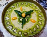 Pas rețetă Tort cu crema de vanilie și kiwi 3 fotografie