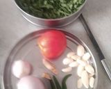 A picture of step 3 of Lasuni Dal Palak Khichdi.