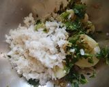 A picture of step 1 of Shahi paneer methi balls.