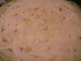 Cabbage with peas