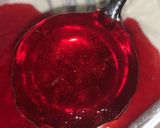 A picture of step 8 of Konafah cherry mousse cups.