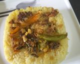 A picture of step 5 of Tadka Khichdi.