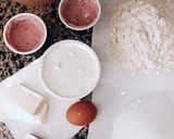 Foto del passaggio 1 della ricetta Muffins variegati alla marmellata