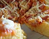 Foto langkah ke 9 dari resep Pizza Oven Sederhana Enak.