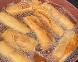 A picture of step 4 of Crispy Egg Rolls for Beginners. Quick, Easy, and Stays Crunchy.