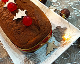 Foto del paso 7 de la receta: Bizcocho navideño 🎄 de chocolate 🍫 y naranja confitada🍊