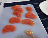 Foto del paso 4 de la receta: Crutones de tomate cherry y supremas de cítricos
