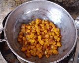 Une image de l'étape 4 de Alloco 🍌poisson frire🐟 avec une petit pâte de piment 🌶️.
