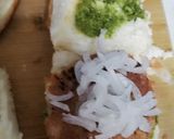 A picture of step 4 of Mini bun kabab.