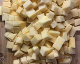 A picture of step 2 of Clapshot (root mash).