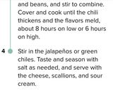 A picture of step 3 of Slow cooker chili.