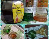 A picture of step 2 of Khus and orange Sharbat.