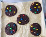 M&m’s csokis brownie keksz recept fázis 5 fotója