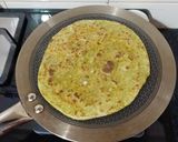 A picture of step 7 of Palak Paneer Paratha (Cottage cheese stuffed Spinach Flatbread).